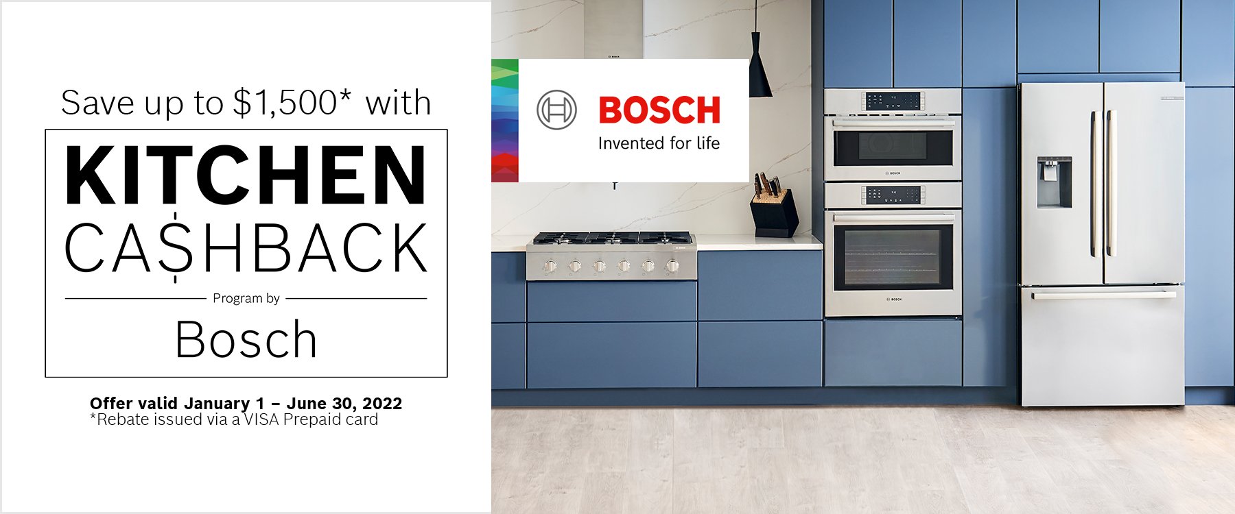 Bosch Kitchen Cashback