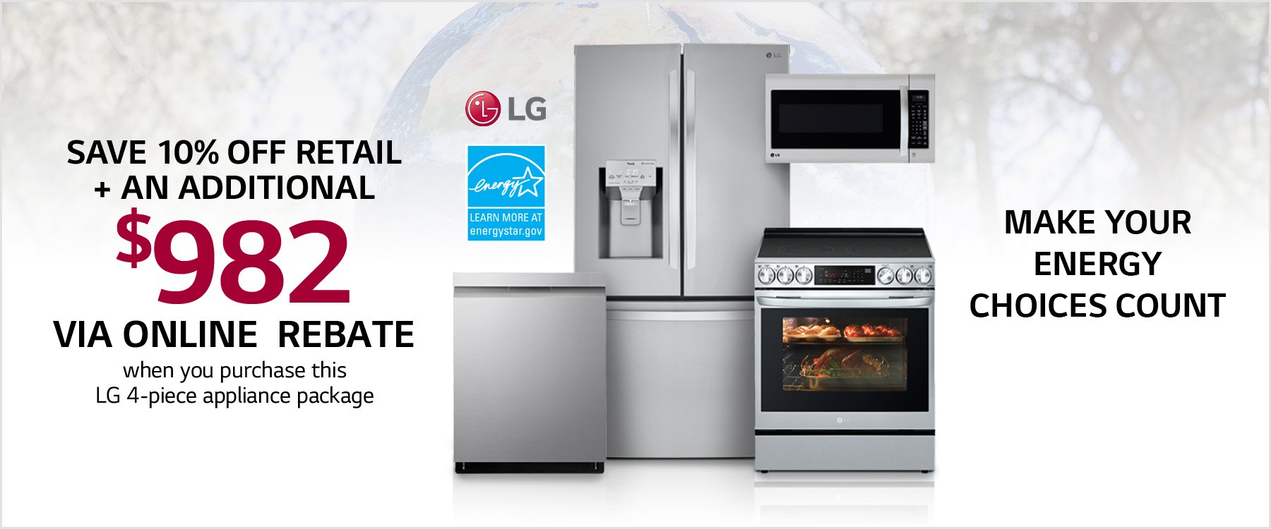 LG Memorial Day appliance bundle savings