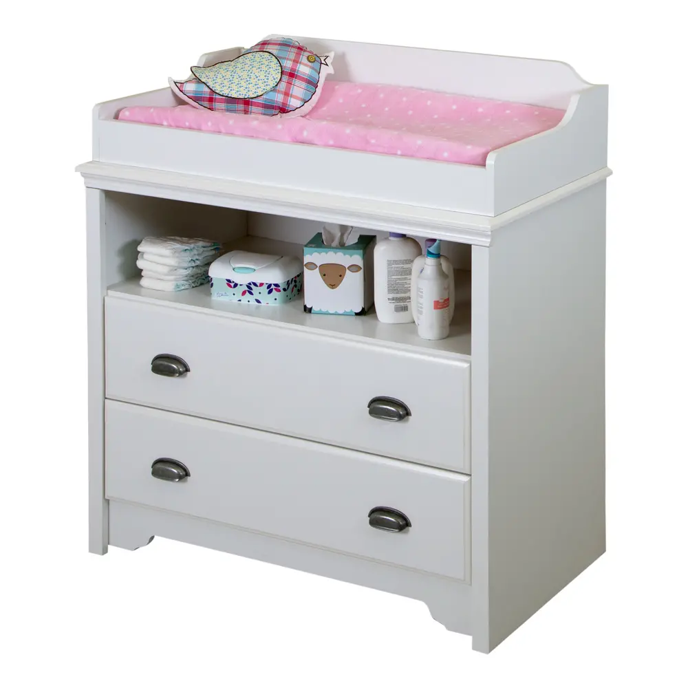 9023331 White Changing Table - Fundy Tide-1