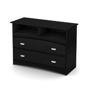 Imagine Black TV Stand/Storage Unit