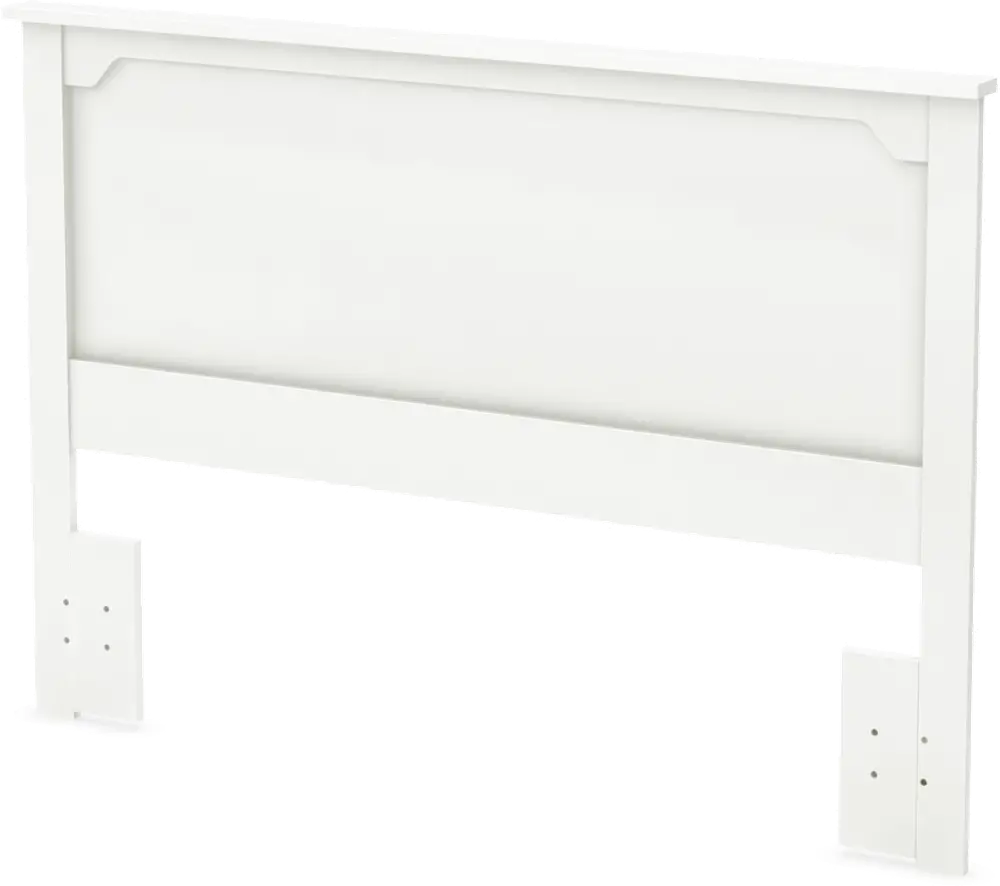 9007270 Fusion White Full-Queen Headboard - South Shore-1