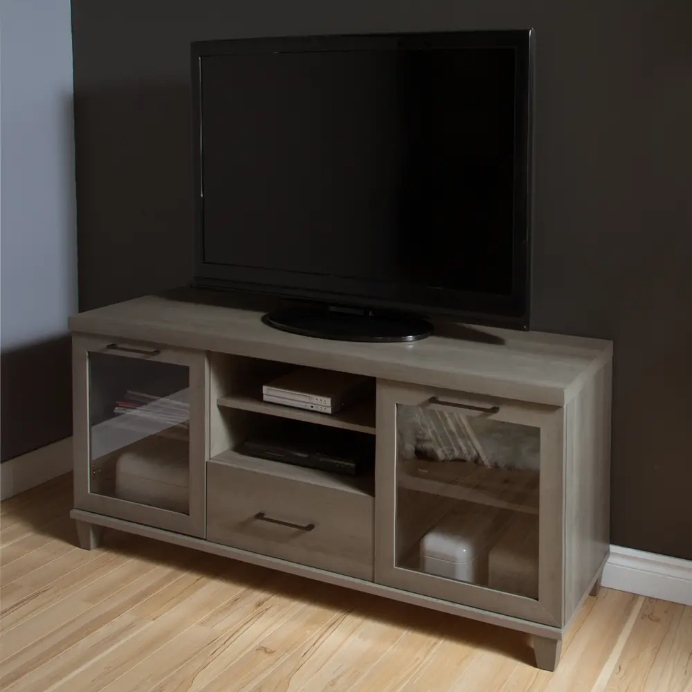 9074662 Gray Maple TV Stand up to 60 Inch - Adrian-1