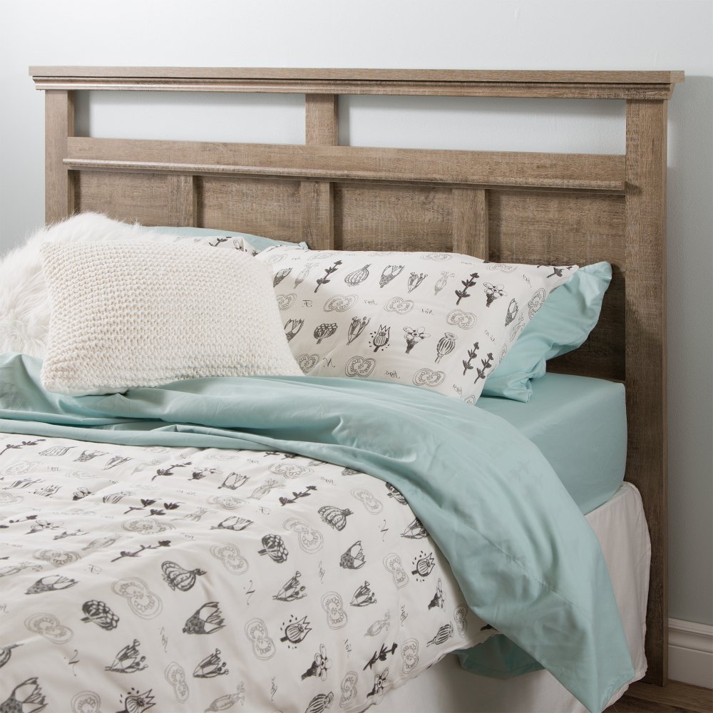 Versa Weathered Oak Full/Queen Headboard (54/60 Inch) - South Shore