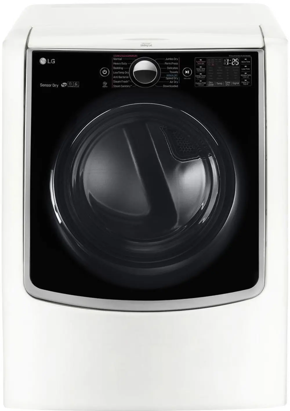 DLGX9001W LG Gas Dryer with Steam -  9.0 cu. ft. White-1