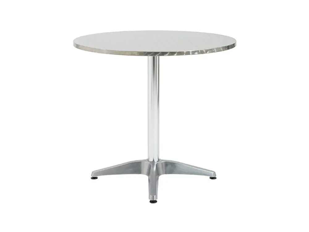 Stainless Steel Bistro Table (31 Inch) - Allan -1