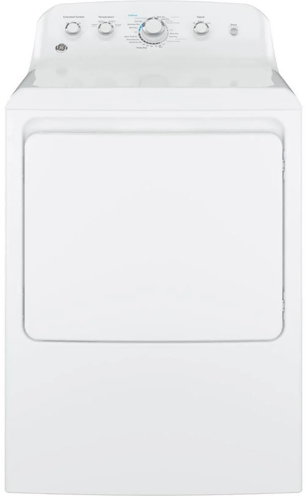 GTD42EASJWW GE Electric Dryer with Auto Dry - 7.2 cu. ft. White-1