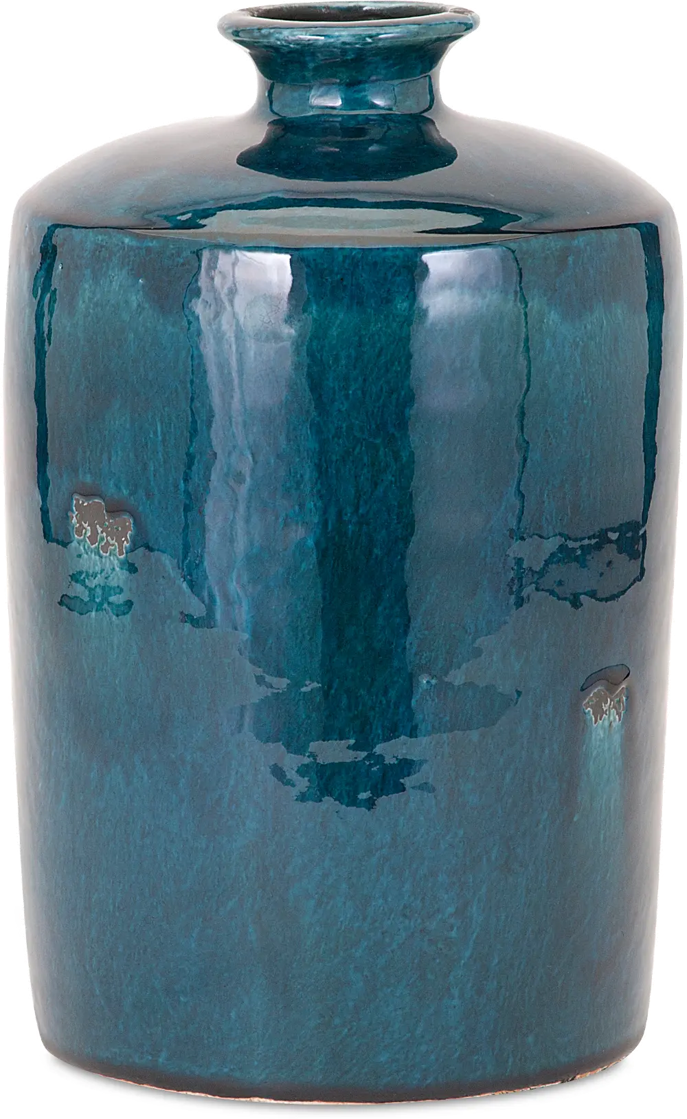 12 Inch Blue Vase-1
