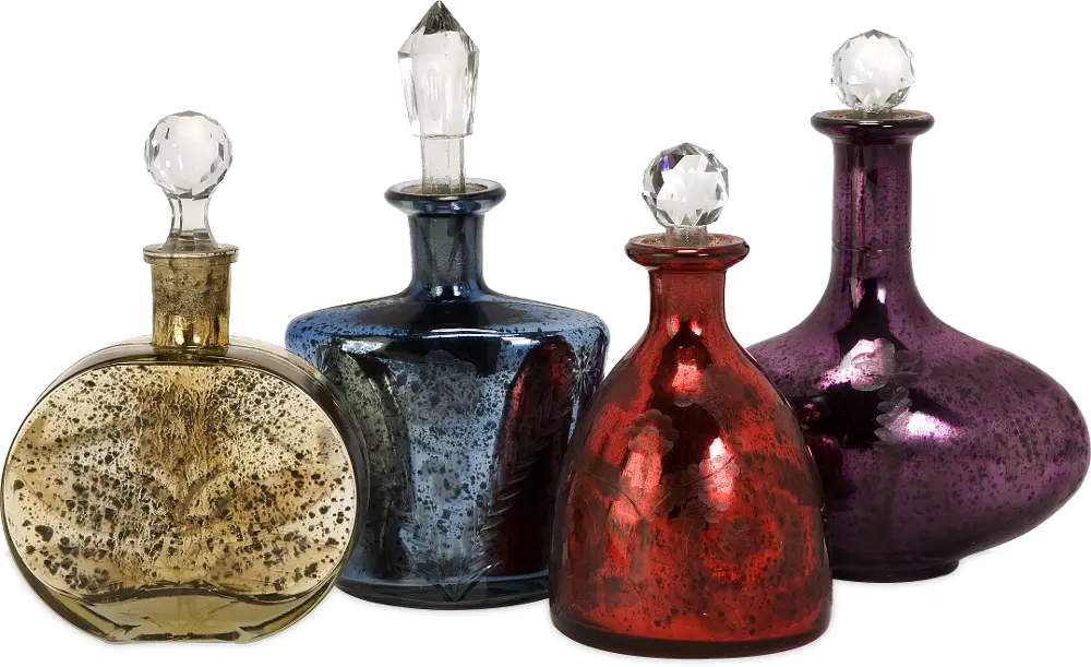 Assorted Moulin Glass Decanter-1