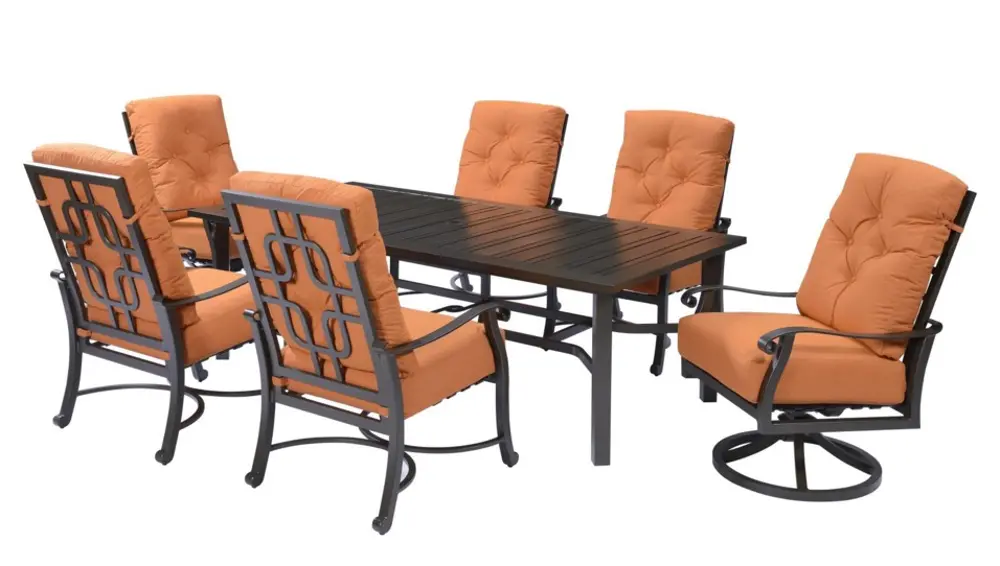 7 Piece Chatham Outdoor Patio Dining Set-1