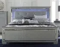 Allura Gray Queen Bed