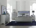 Allura Gray 4 Piece King Bedroom Set
