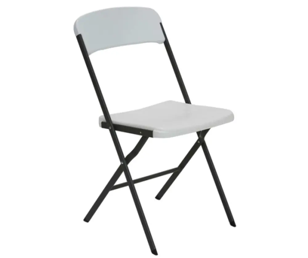 484016 White Residential Folding Chair 4 Pack-1