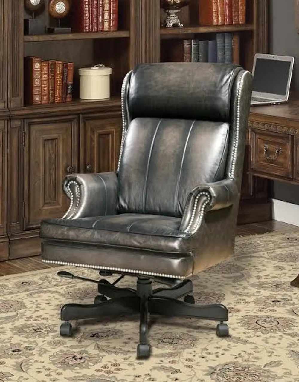Leather Desk Chair-1