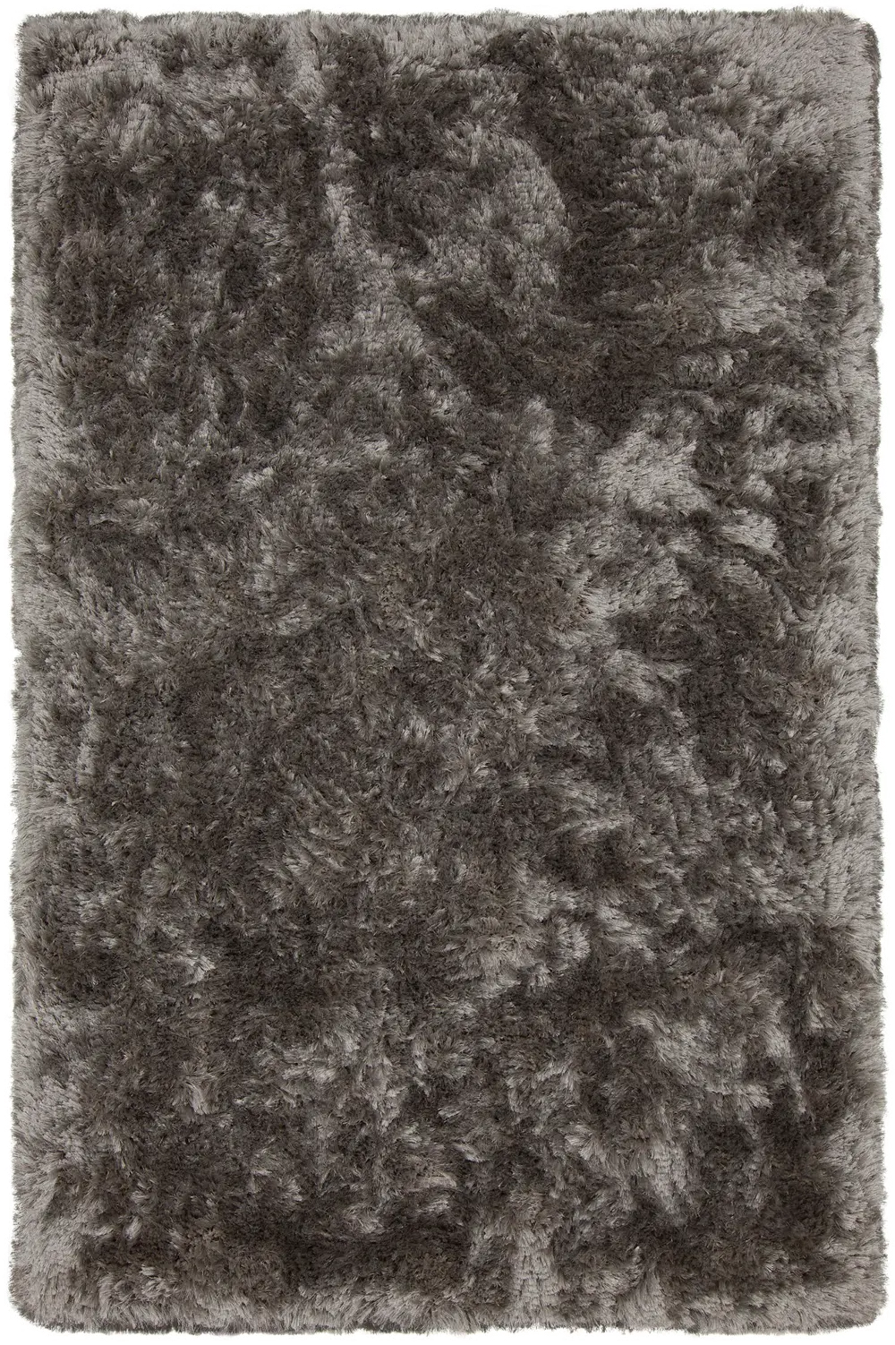 8 x 10 Large Gray Shag Rug - Giulia-1