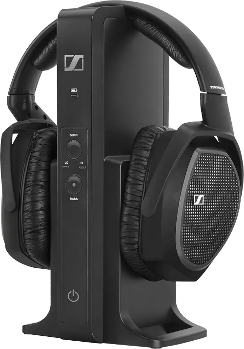 Sennheiser RS 175 Over the Ear Wireless Headphone System Black