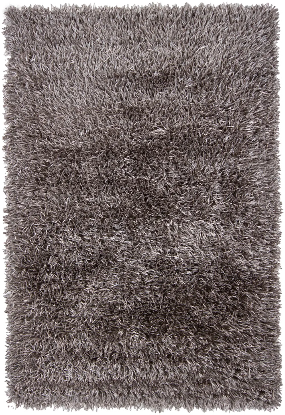 5 x 8 Medium Contemporary Gray Area Rug - Tirish-1