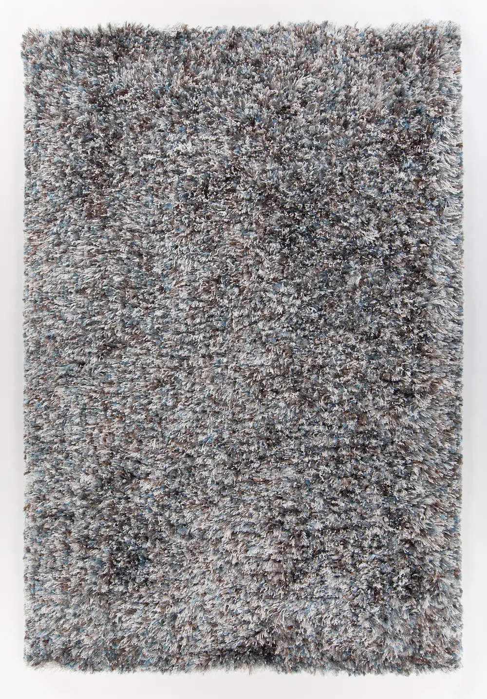 8 x 11 Large Contemporary Blue Area Rug - Supros-1