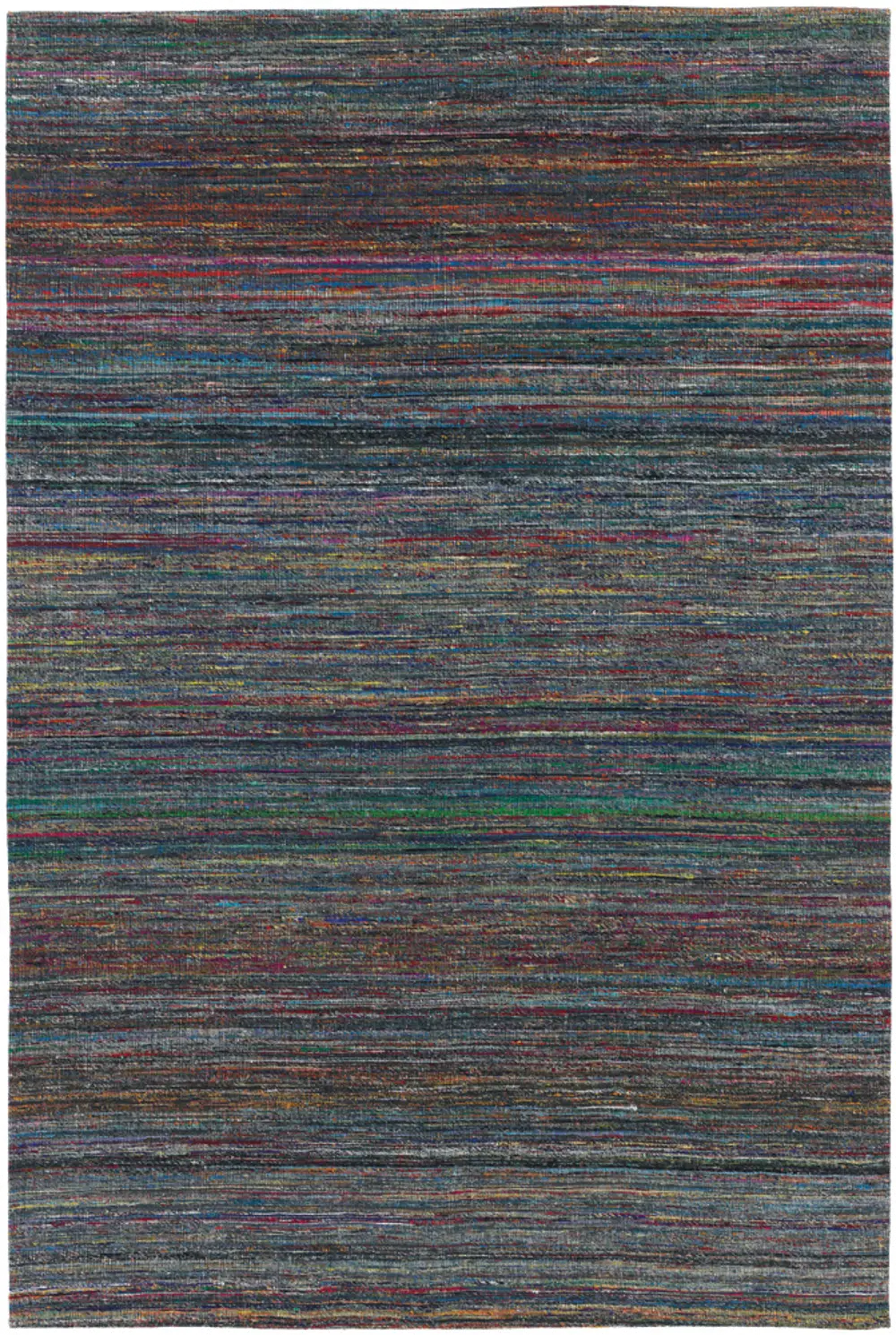 5 x 8 Medium Contemporary Multi-Colored Area Rug - Shenaz-1