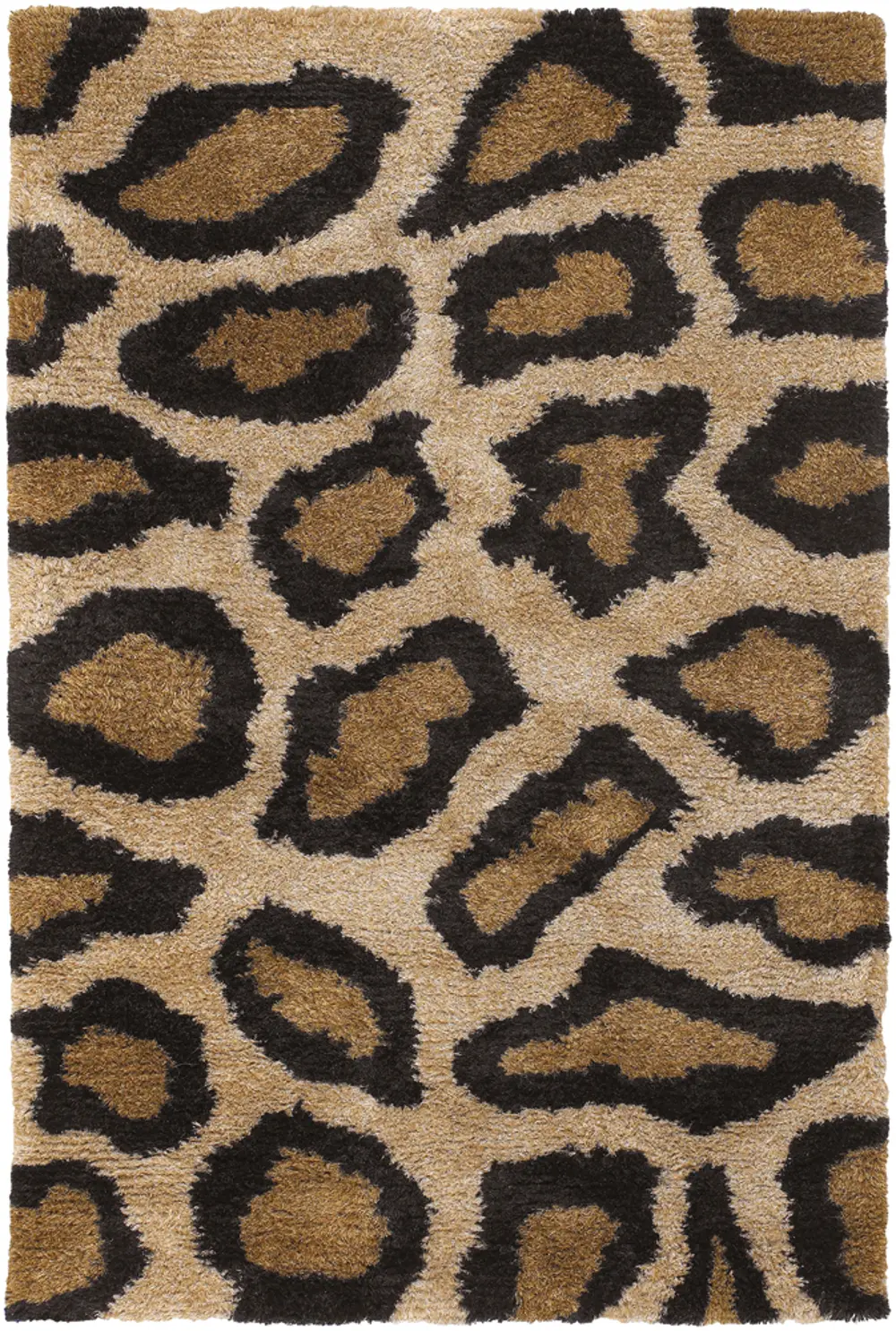 5 x 8 Medium Cheetah Print Tan Area Rug - Amazon-1