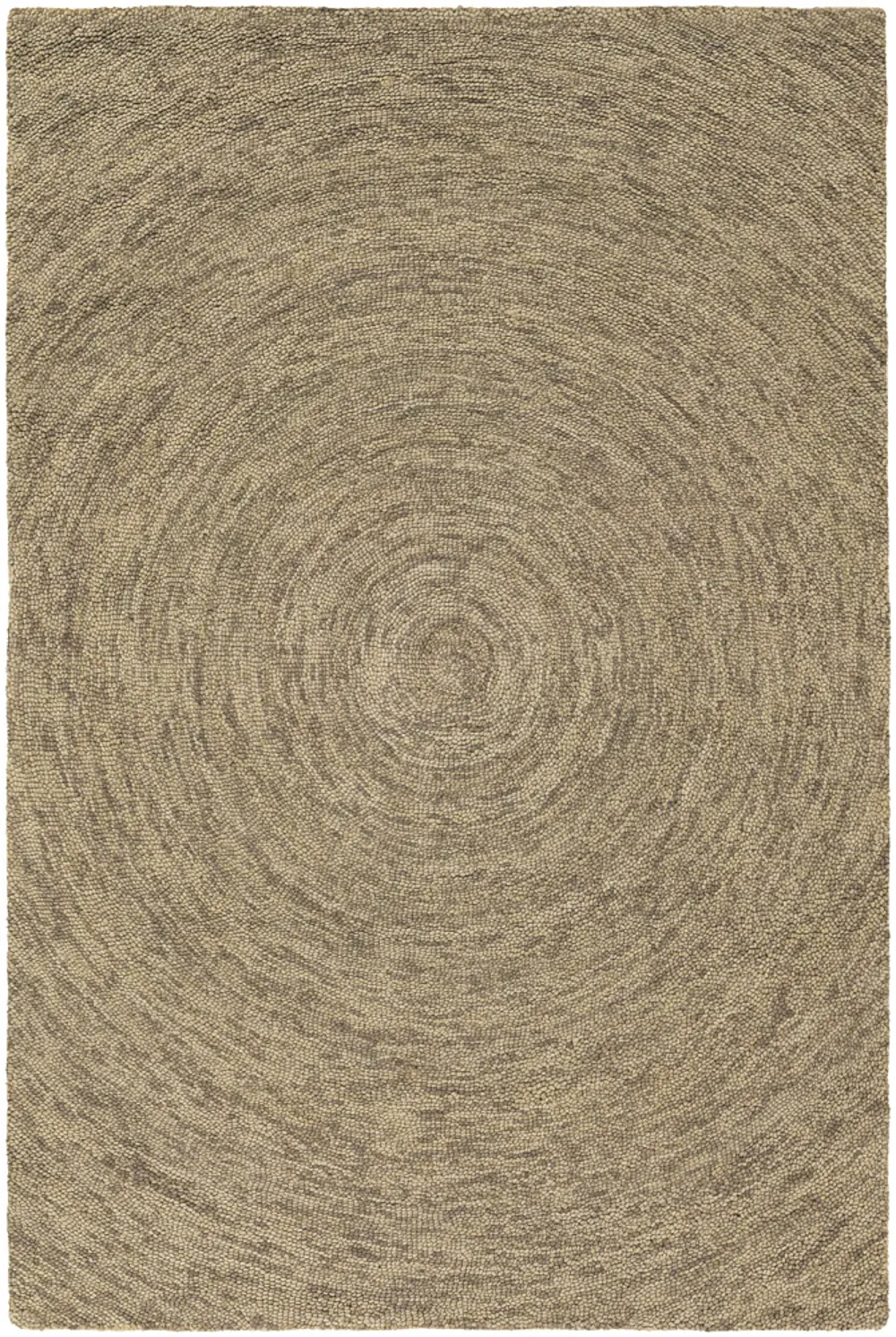 5 x 8 Medium Contemporary Beige and Taupe Area Rug - Galaxy-1
