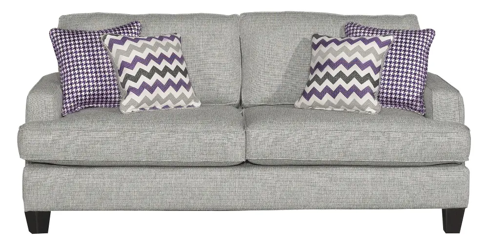 Gray Casual Contemporary Sofa - Brighton-1