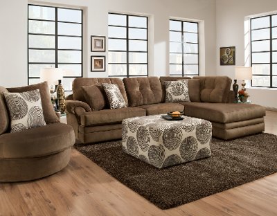 Swirl Chocolate Brown Contemporary Ottoman - Knockout RC Willey Swirl Chocolate Brown Contemporary Ottoman - Knockout - Swirl Chocolate Brown Contemporary Ottoman - Knockout RC Willey