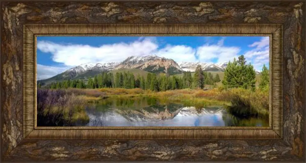 'Boulder Mountain' Framed Wall Art-1