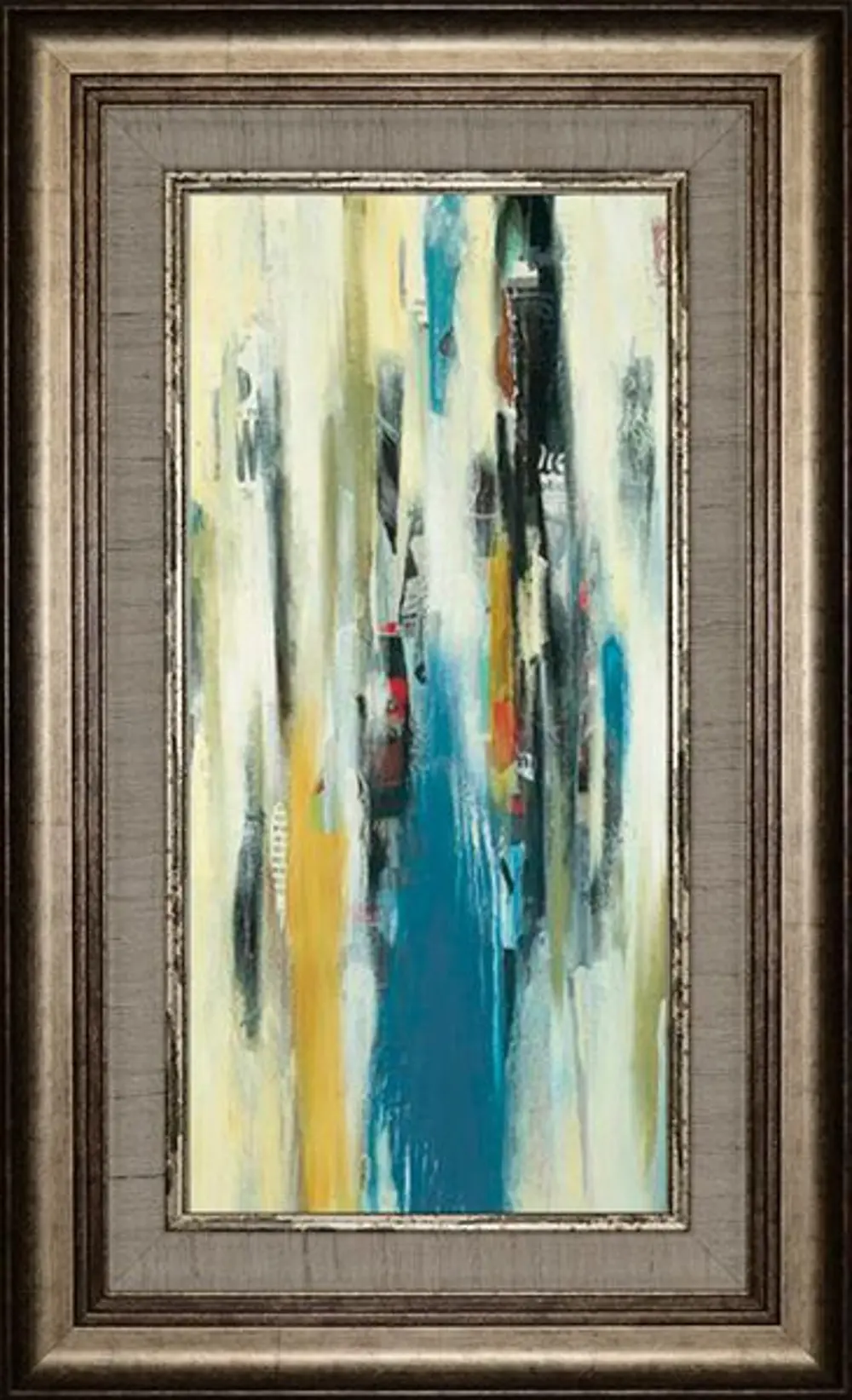 Mixed Emotion A Multi Color Framed Wall Art-1
