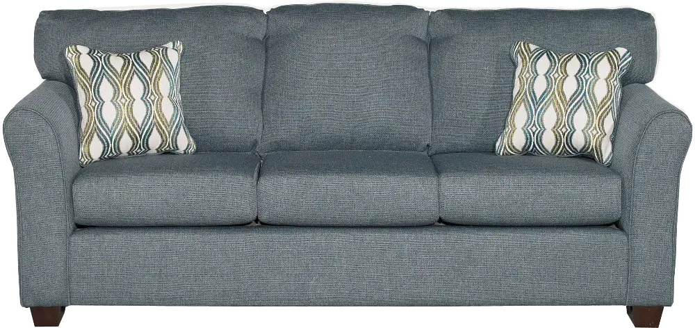 Wall St. Blue Sofa Bed-1