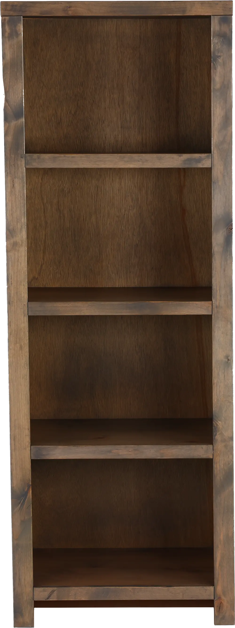 Joshua Creek Knotty Alder Bookcase-1