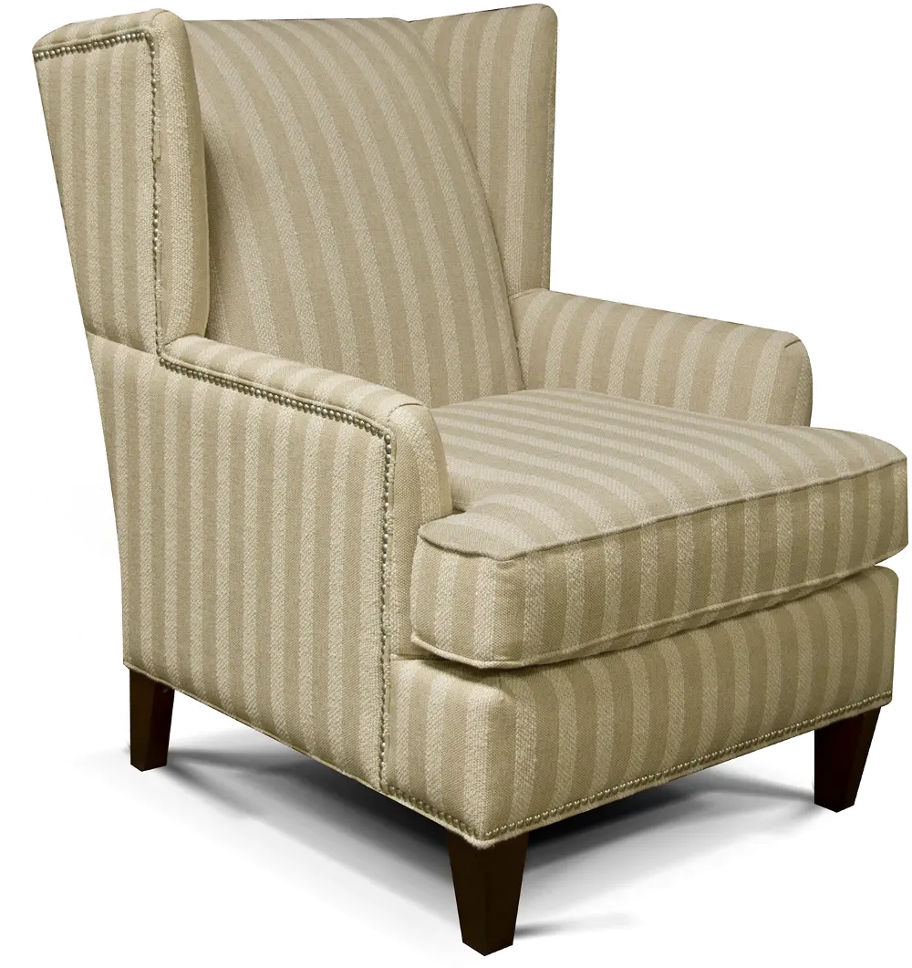 Seacrest Sand Accent Wing Chair - Hilleary-1