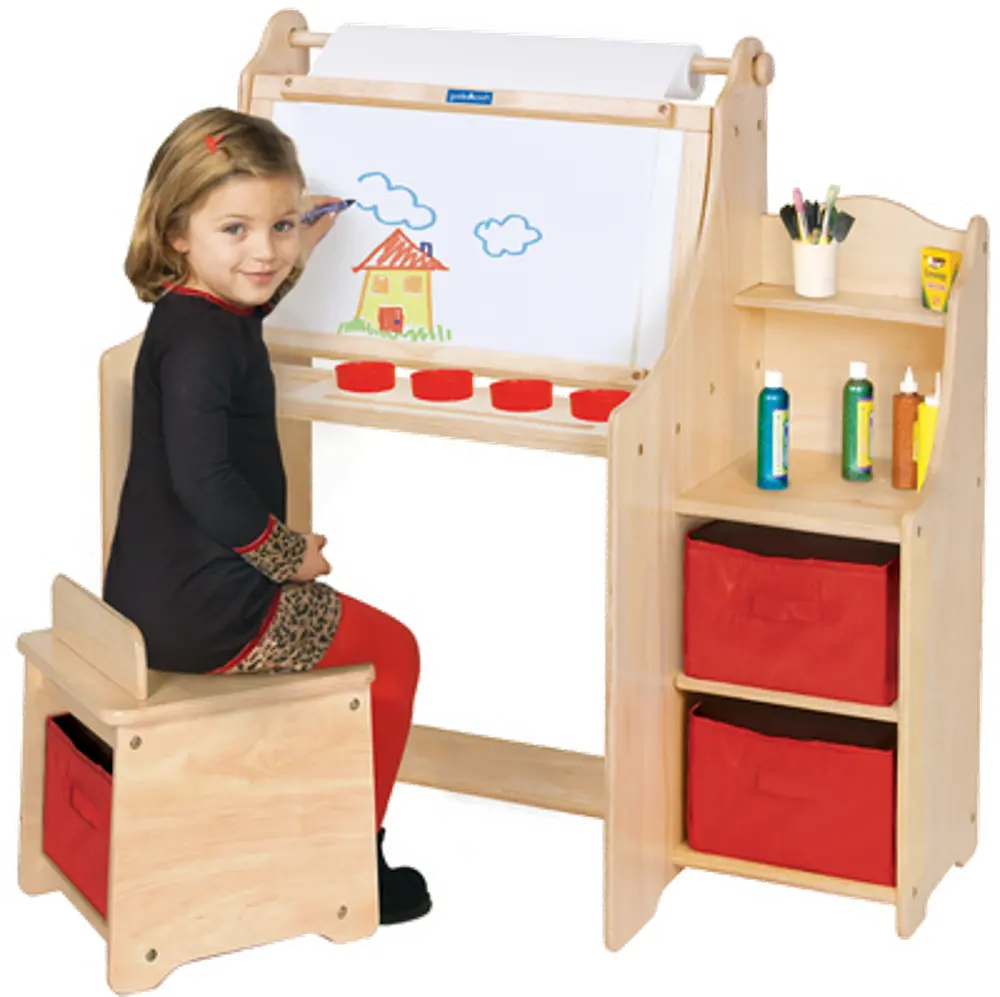 Child's Artist Activity Desk - Art Equipment-1