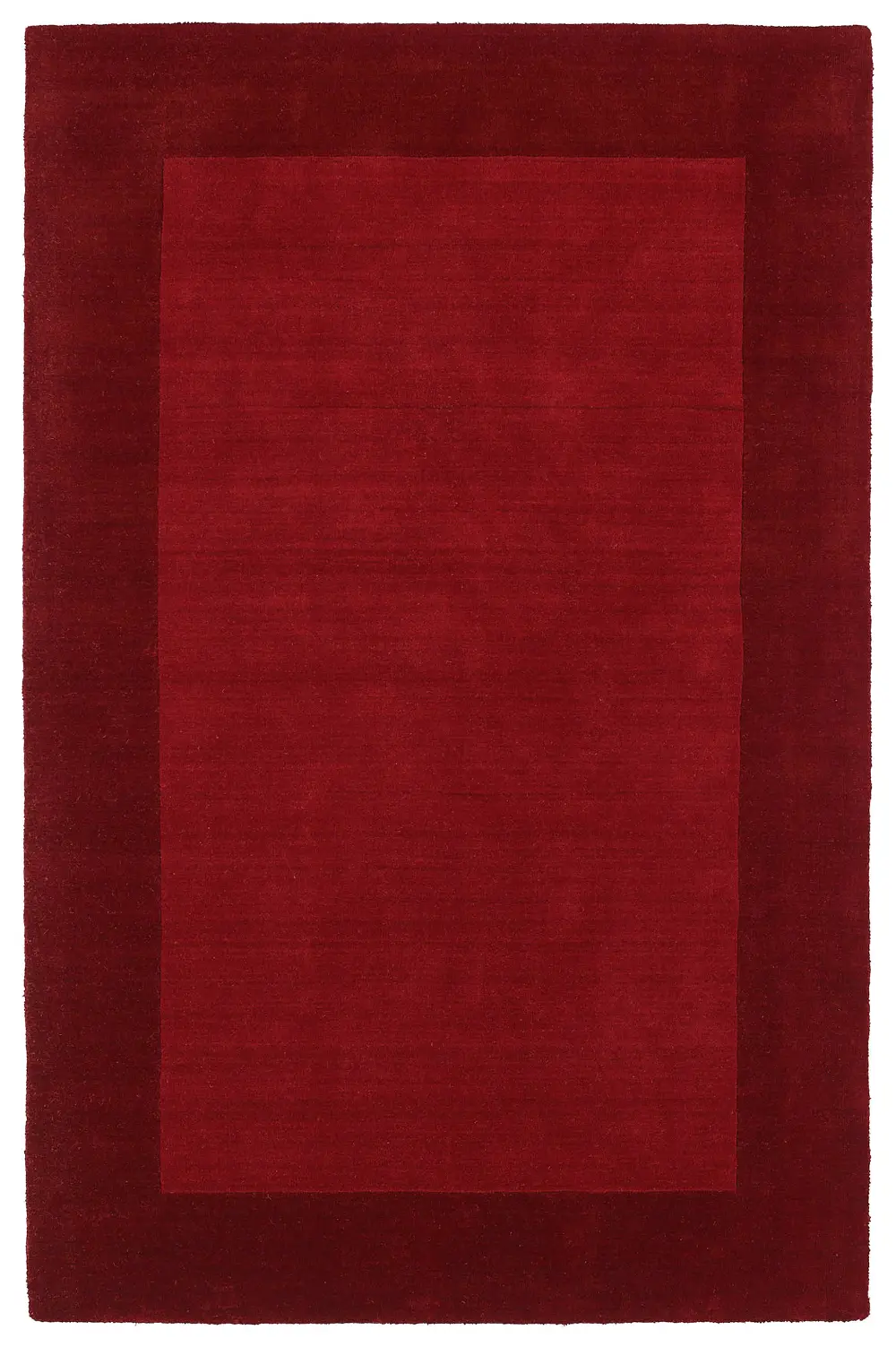 5 x 8 Medium Wool Red Area Rug - Regency-1