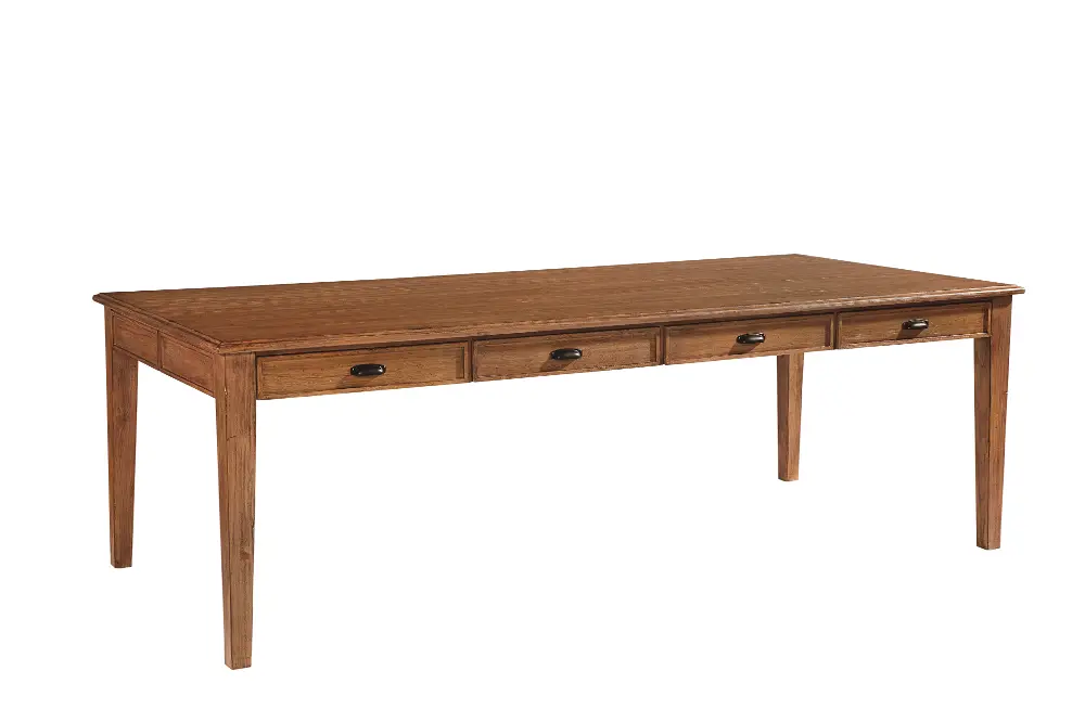 Magnolia Home Furniture Dining Table - Farmhouse Bench Brown -1