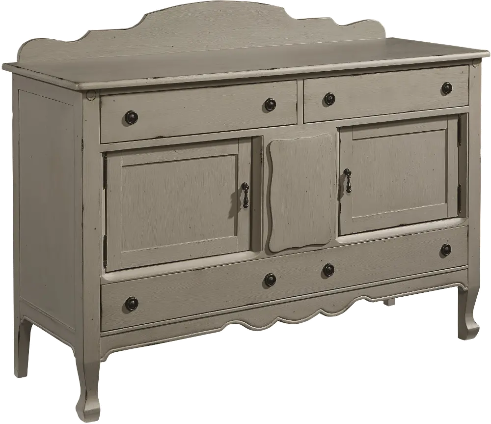 Magnolia Home Furniture French Inspired Gray Sideboard-1