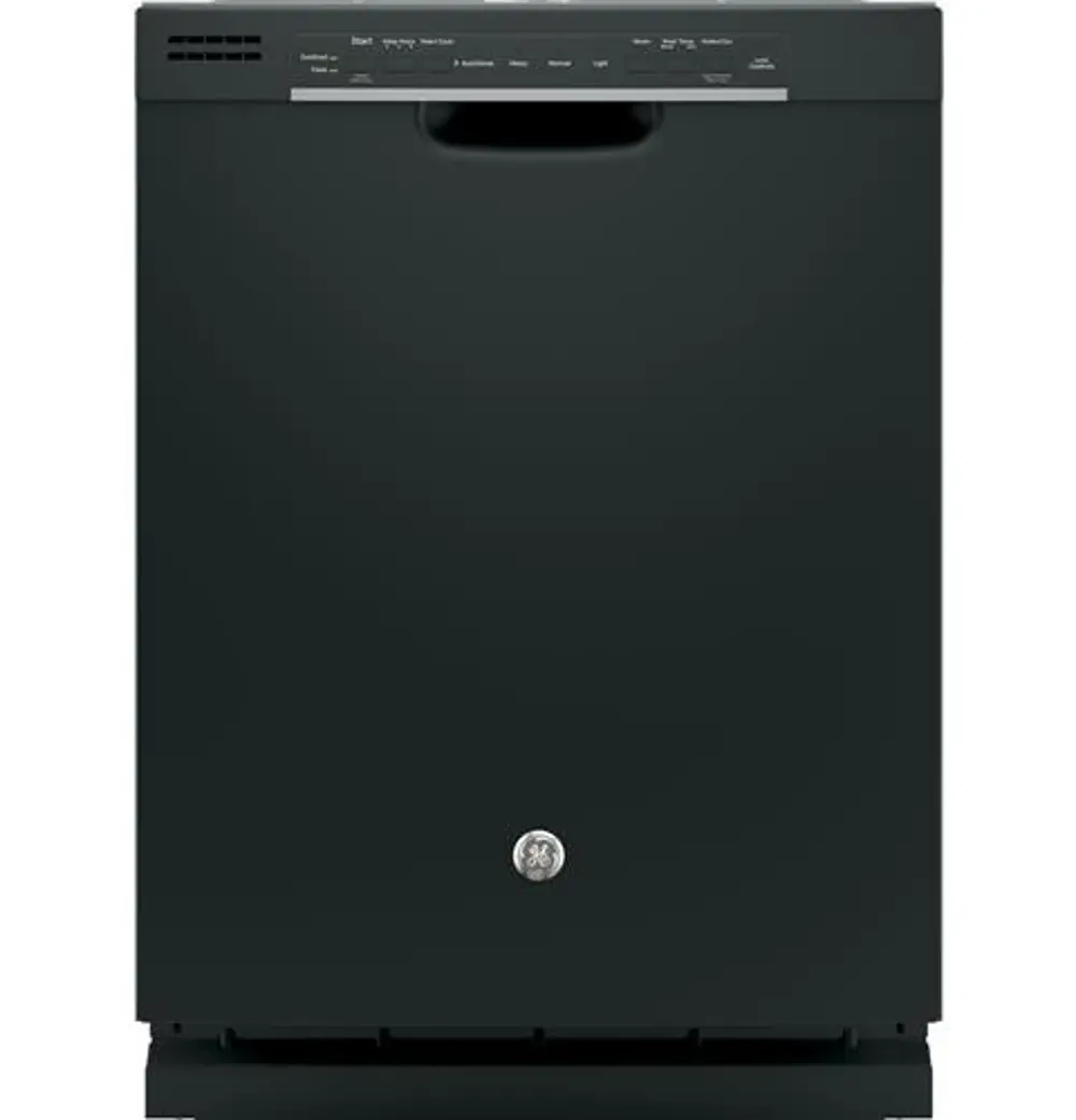 GDF520PGJBB GE Dishwasher with Front Controls - Black-1