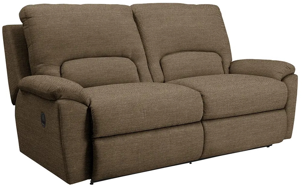 43P-725/D136676/CHST Chestnut Brown La-Z-Time 2-Seat Power Full Reclining Sofa - Charger-1