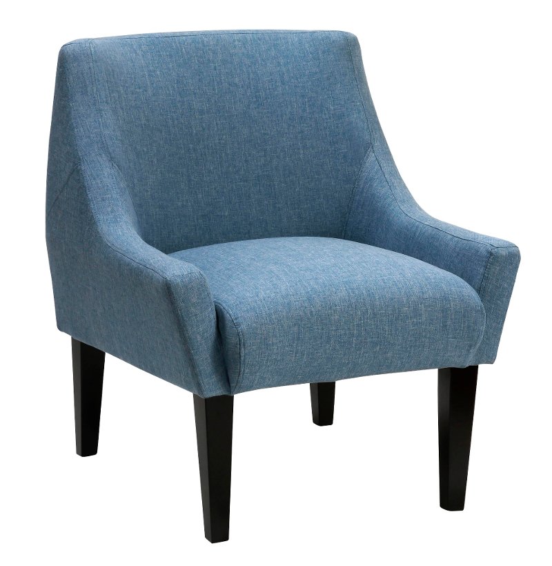 Blue Modern Accent Chair - Rio | RC Willey Furniture Store