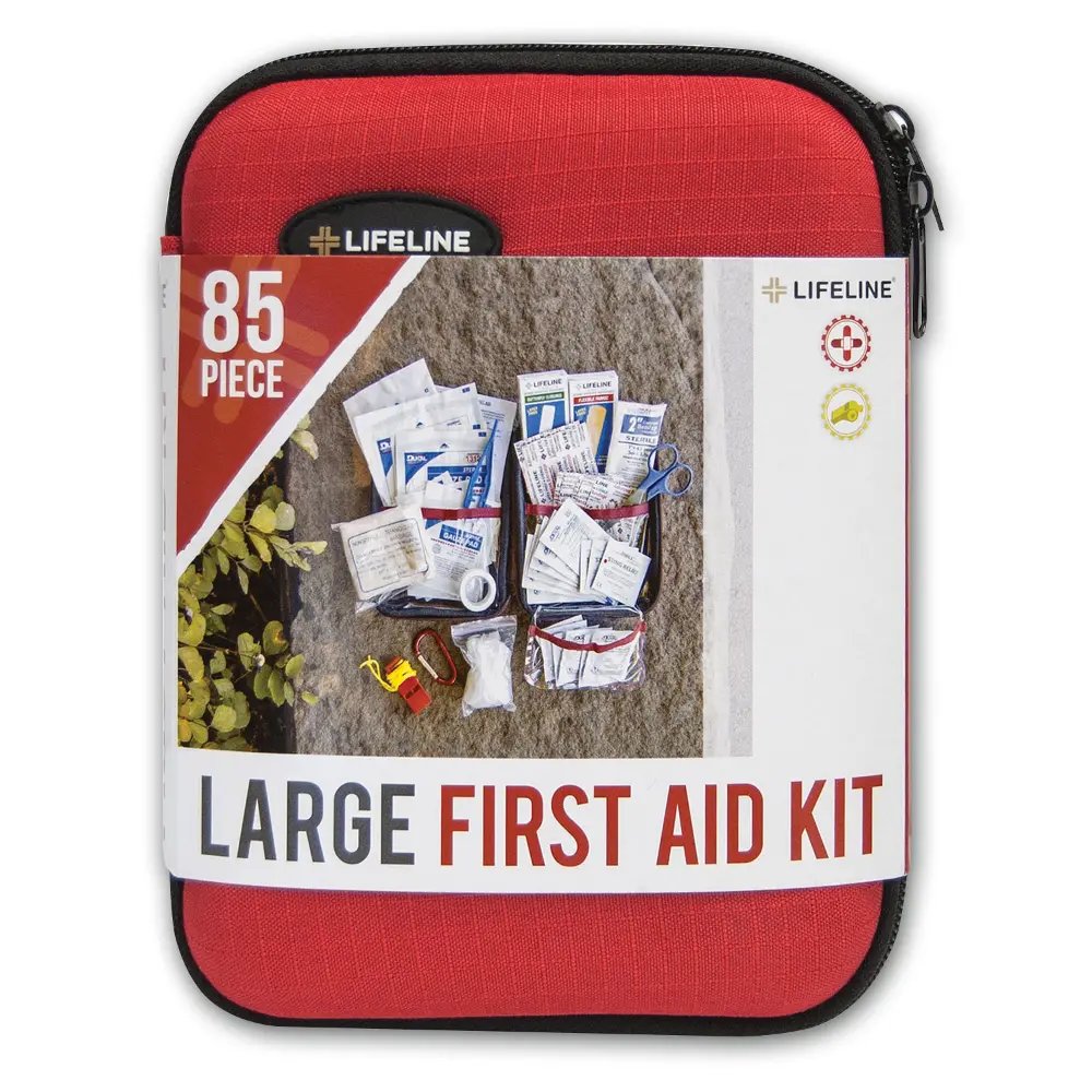 4408/85PCFIRSTAIDKIT Lifeline 85 Piece First-Aid Kit-1