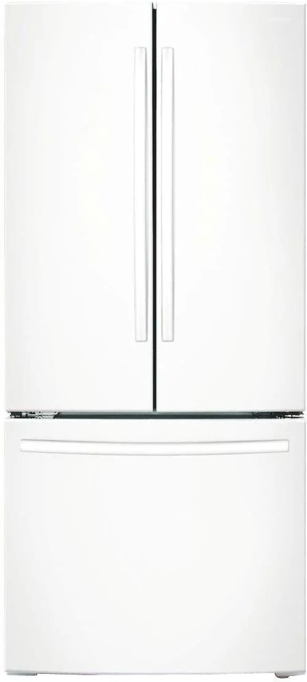 RF18HFENBWW Samsung Counter Depth French Door Refrigerator - 17.5 cu. ft., 33 Inch White-1