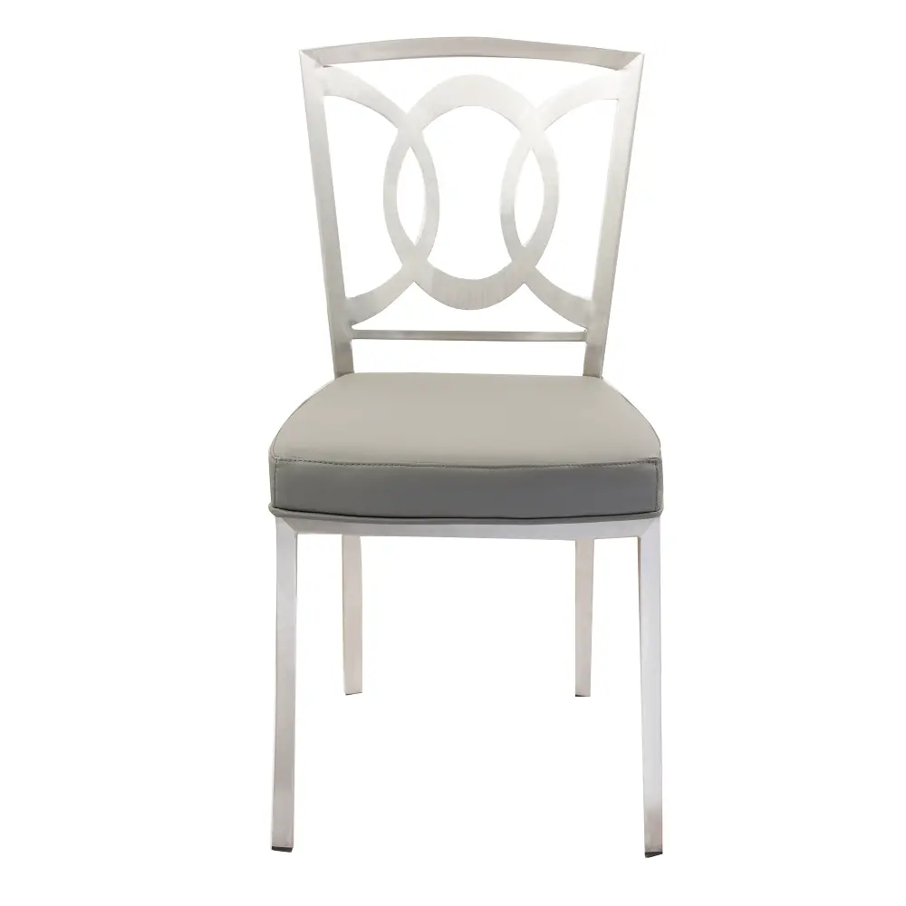 LCDRCHGRB201 Gray Dining Chair Pair  - Drake -1