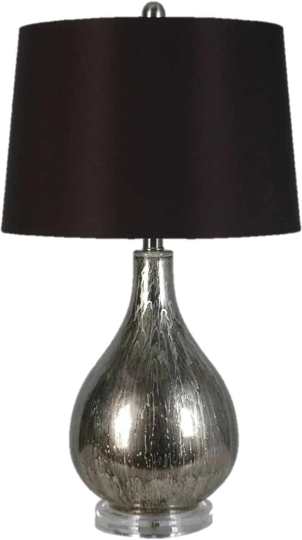 Silver Foil Glass Table Lamp-1