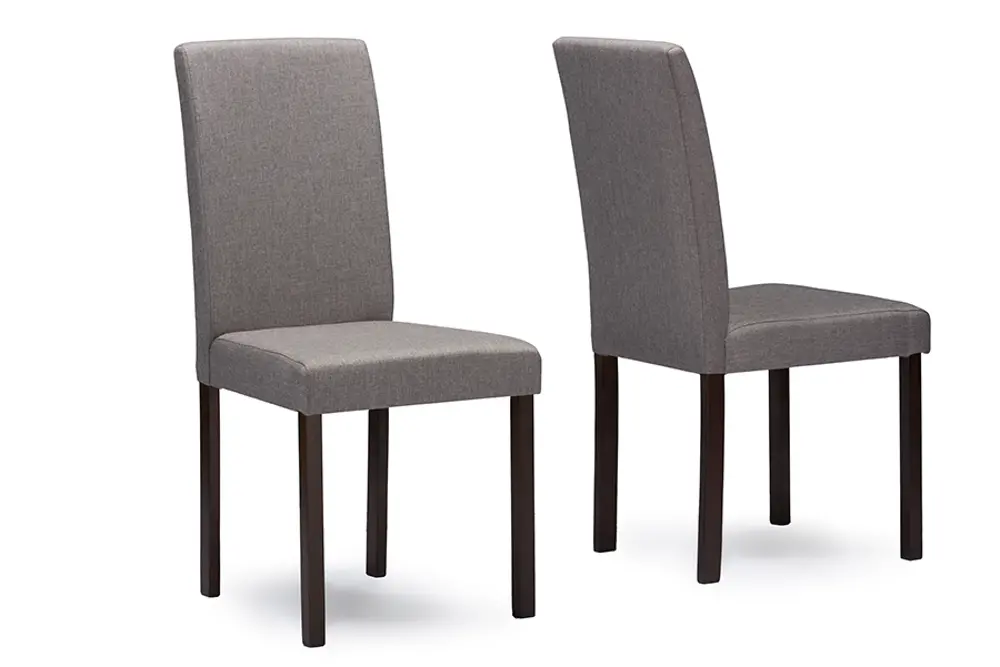 Andrew-DC-Grey-2 Gray Fabric Dining Chair Pair - Andrew-1