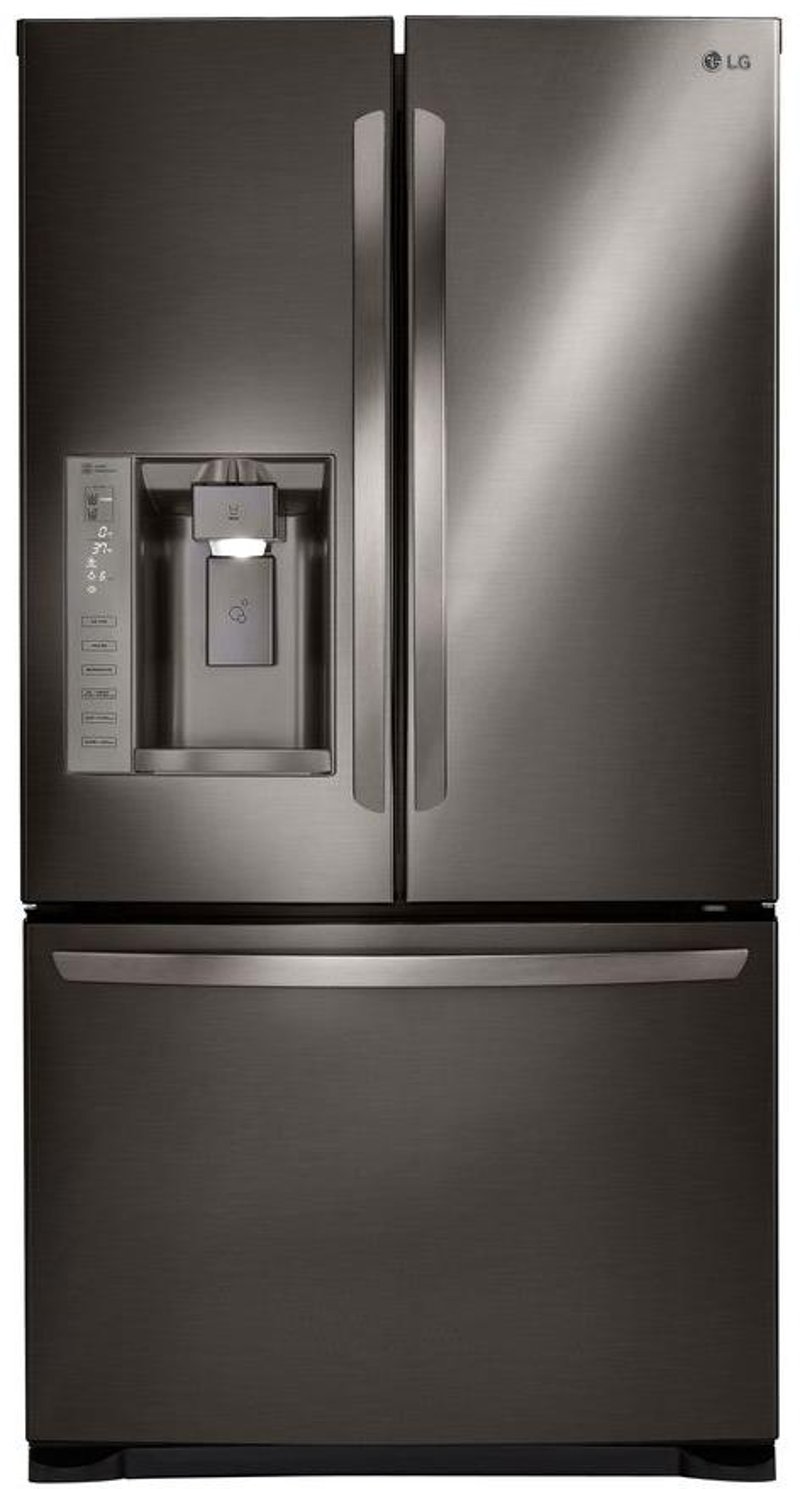 Lg French Door Refrigerator With Dual Ice Makers 36 Inch Black Lfx2597 Lg French Door Refrigerator With Dual Ice Makers 36 Inch Black Stainless Steel