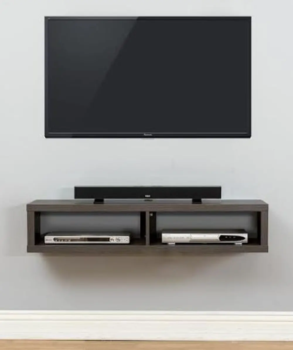 48 Inch Shallow Wall Audio Visual Console-1