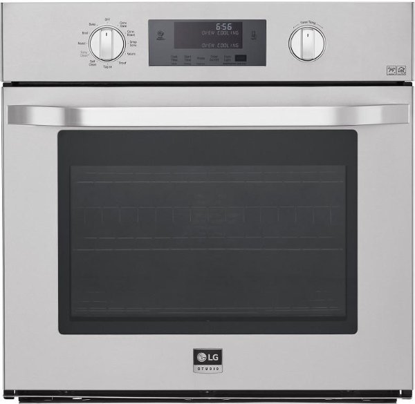 Wall Ovens And Double For Rc Willey Furniture Lsws306st Lg Studio 30 Inch 4 7 Cu Ft Single Wall Oven Stainless Steel