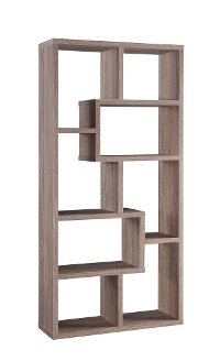 Geometric Display Bookcase - Mansfield | RC Willey Furniture Store