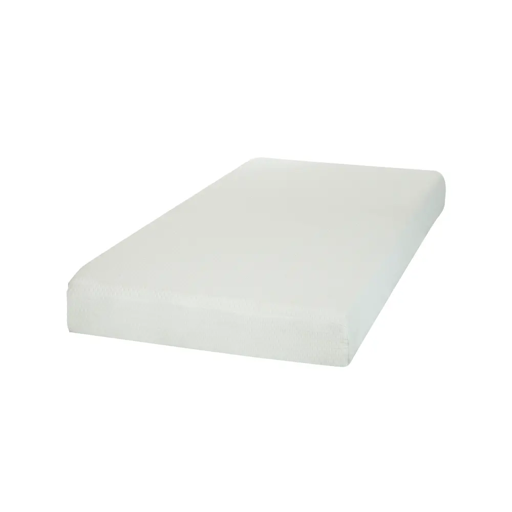 100001 White Basic 6 Inch Memory Foam Twin Mattress - Somea-1