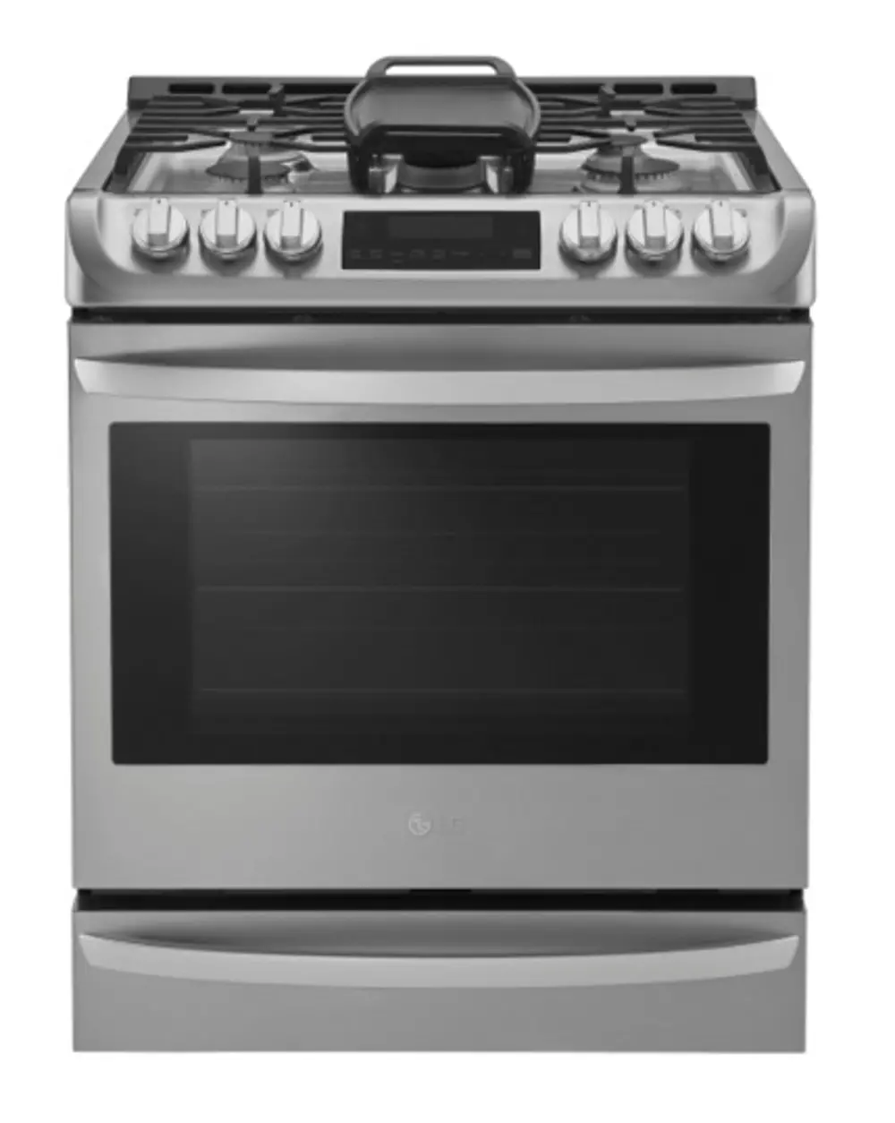LSG4513ST LG Gas Range with ProBake convection - 6.3 cu. ft. Stainless Steel-1