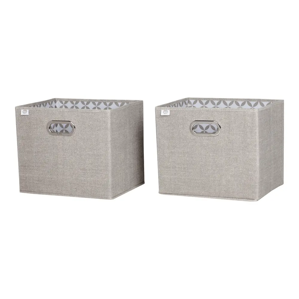 8050139 Fabric Storage Basket Pair (Set of 2) - Storit-1